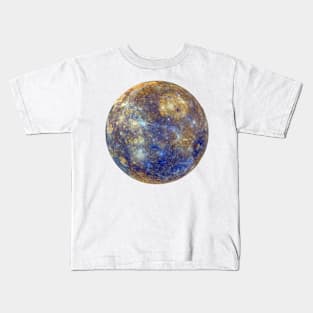 Mercury planet Kids T-Shirt